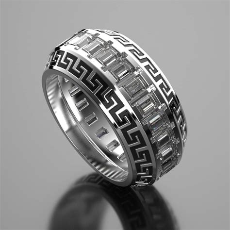 versace men wedding ring|men Versace rings 14k gold.